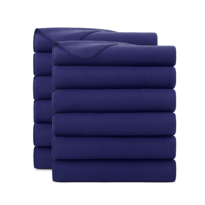 Arkwright Home® Cozy Soft Polar Fleece Throw 50x60 Navy, 12/Case (FLC-PLR-5060-NV-CS)