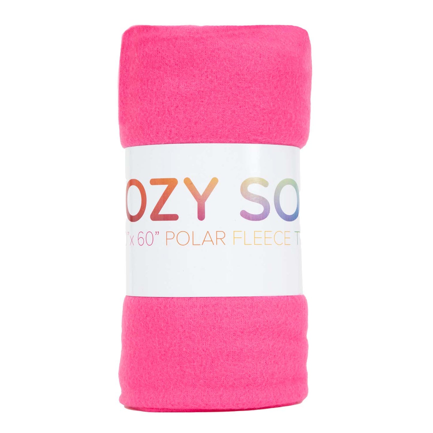 Arkwright Home® Cozy Soft Polar Fleece Throw 50x60 Pink, 12/Case (FLC-PLR-5060-PK-CS)