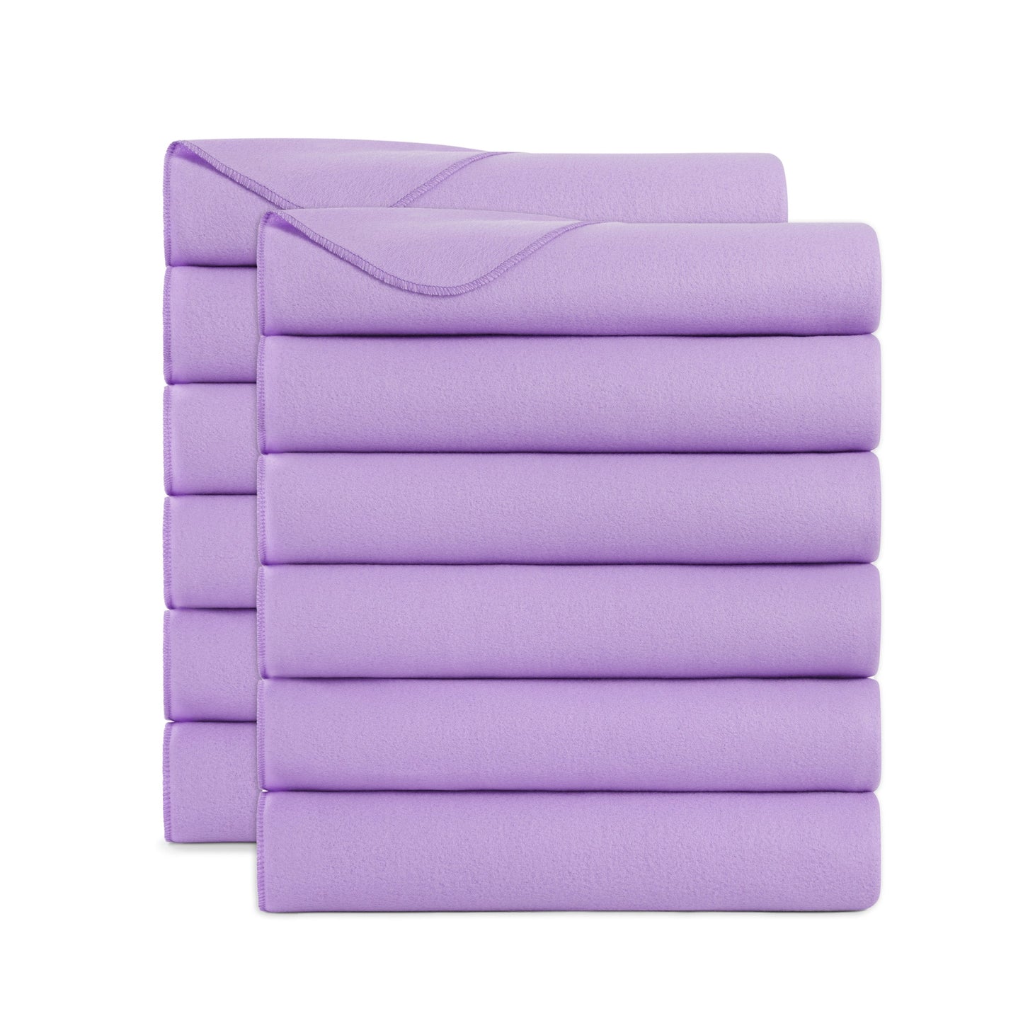 Arkwright Home® Cozy Soft Polar Fleece Throw 50x60 Purple, 12/Case (FLC-PLR-5060-PU-CS)