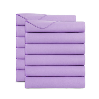 Arkwright Home® Cozy Soft Polar Fleece Throw 50x60 Purple, 12/Case (FLC-PLR-5060-PU-CS)
