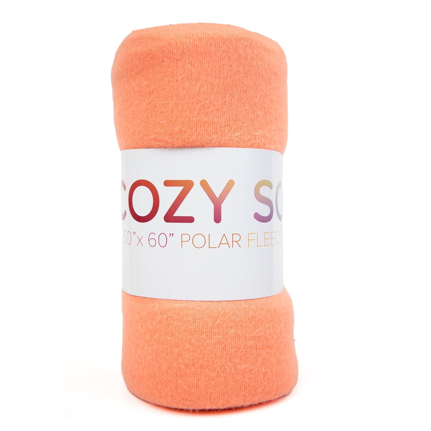 Arkwright Home® Cozy Soft Polar Fleece Throw 50x60 Coral, 12/Case (FLC-PLR-5060-CO-CS)
