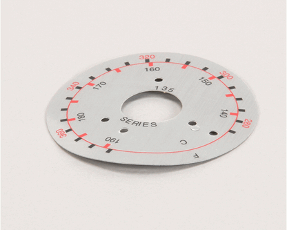 Frymaster 8021470 Label, Dial Plate 135 Series (FM8021470)
