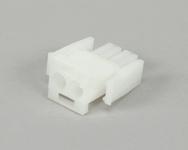 Frymaster 8071067 Connector,2P Plug 94V-2 Wht Male (FM8071067)