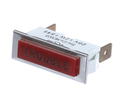 Frymaster 8071547 24V Red Lens Trouble Lamp (FM8071547)