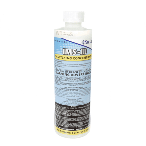 Follett FOL00979674 Sanitizer, IMS-11, 16 Ounce Bottle (FOL00979674)