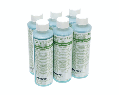 Follett FOL01149954 Safe Clean Plus, Ice Machine Cleaner, 8 Ounce Bottle, Pack of 6 REPLACEMENT FOL01054691 (FOL01149954)