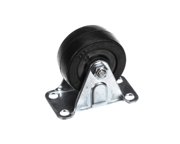 Frontline International 40010042 2" Rigid Caster Hard Rubber Wheel (FRO40010042)
