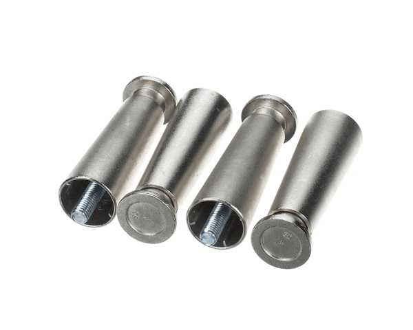Frosty Factory F0802 Legs 4", Stainless Steel, Wide (FRSF0802)