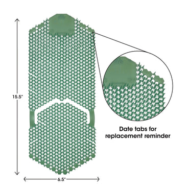 Fresh Products Tsunami, Urinal Screen, Cucumber Melon, 5.22 oz, Green, 6/Carton (FRSTSU6CM)