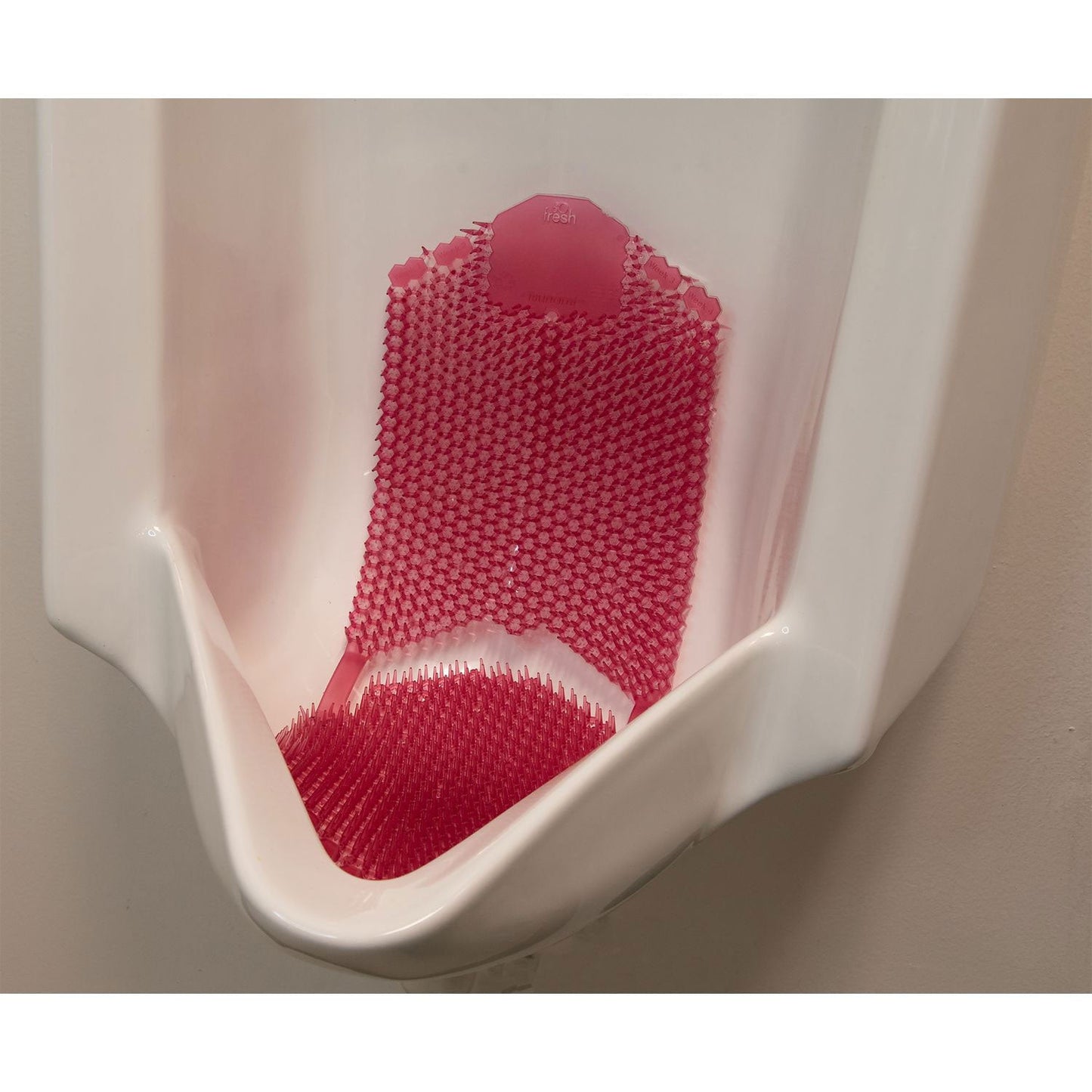 Fresh Products Tsunami, Urinal Screen, Spiced Apple, 5.22 oz, Red, 6/Carton (FRSTSU6SA)