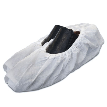 High-Tech Conversions Bee-Safe® Super Non-Slip Shoe Covers, White, 100/Bag, 3 Bags/Case, Large (HOSGAH-SC-S-LG)