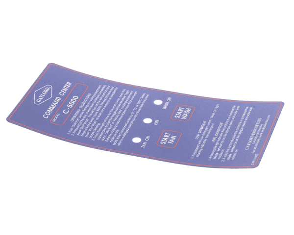 Gaylord 16907 C-5000 Mylar Faceplate (GAY16907)