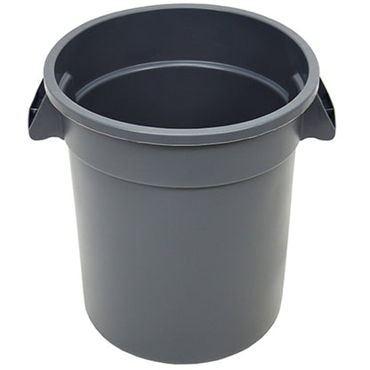 Impact® Gator® Trash Container, 10 Gallon, 6/Case, Gray (IMPGC100103)