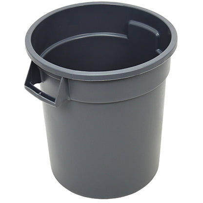 Impact® Gator® Trash Container, 10 Gallon, 6/Case, Gray (IMPGC100103)