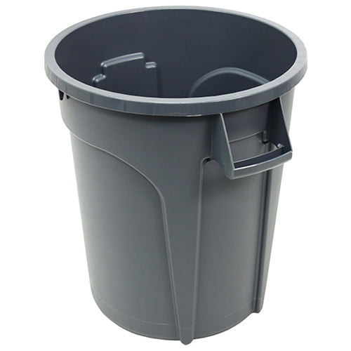 Impact® Gator® Trash Container, 20 Gallon, 6/Case, Gray (IMPGC200103CT)