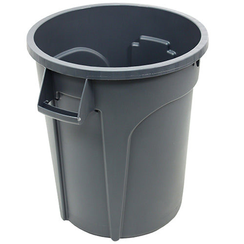 Impact® Gator® Trash Container, 20 Gallon, 6/Case, Gray (IMPGC200103CT)