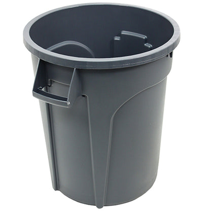 Impact® Gator® Trash Container, 20 Gallon, 6/Case, Gray (IMPGC200103CT)