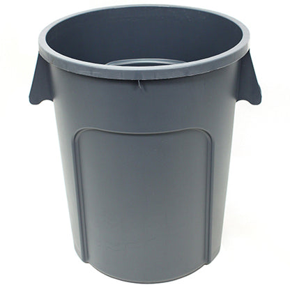 Impact® Gator® Trash Container, 32 Gallon, 5/Case, Gray (IMPGC320103)