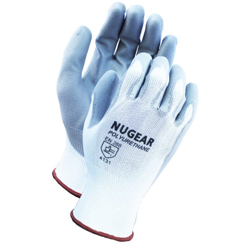 Safety Zone® Polyurethane Coated Gloves 13G White Md, 12/Pack (SZNGCP13WM)