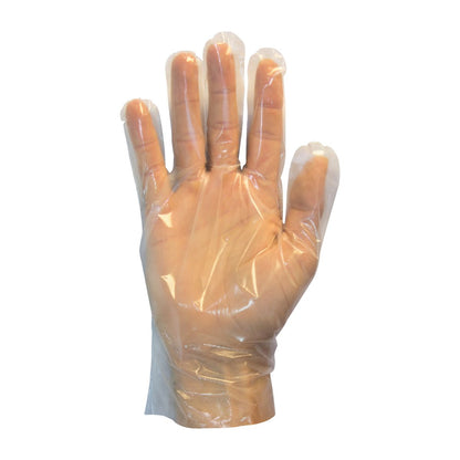 Safety Zone® Polyethylene Gloves, Clear, XL, Case of 1000 (SZNGDCP-XL)