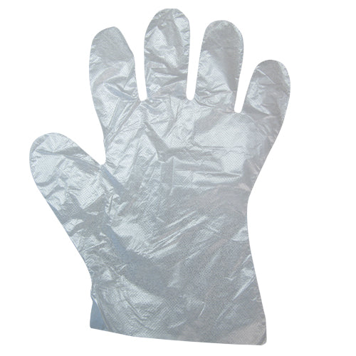 Safety Zone® Polyethylene Powder Free Gloves, Clear, Lrg, Case of 1000 (SZNGDPE-LG)