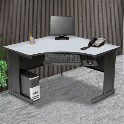 Interion 48"W Corner Desk, Gray (WB248999GY)