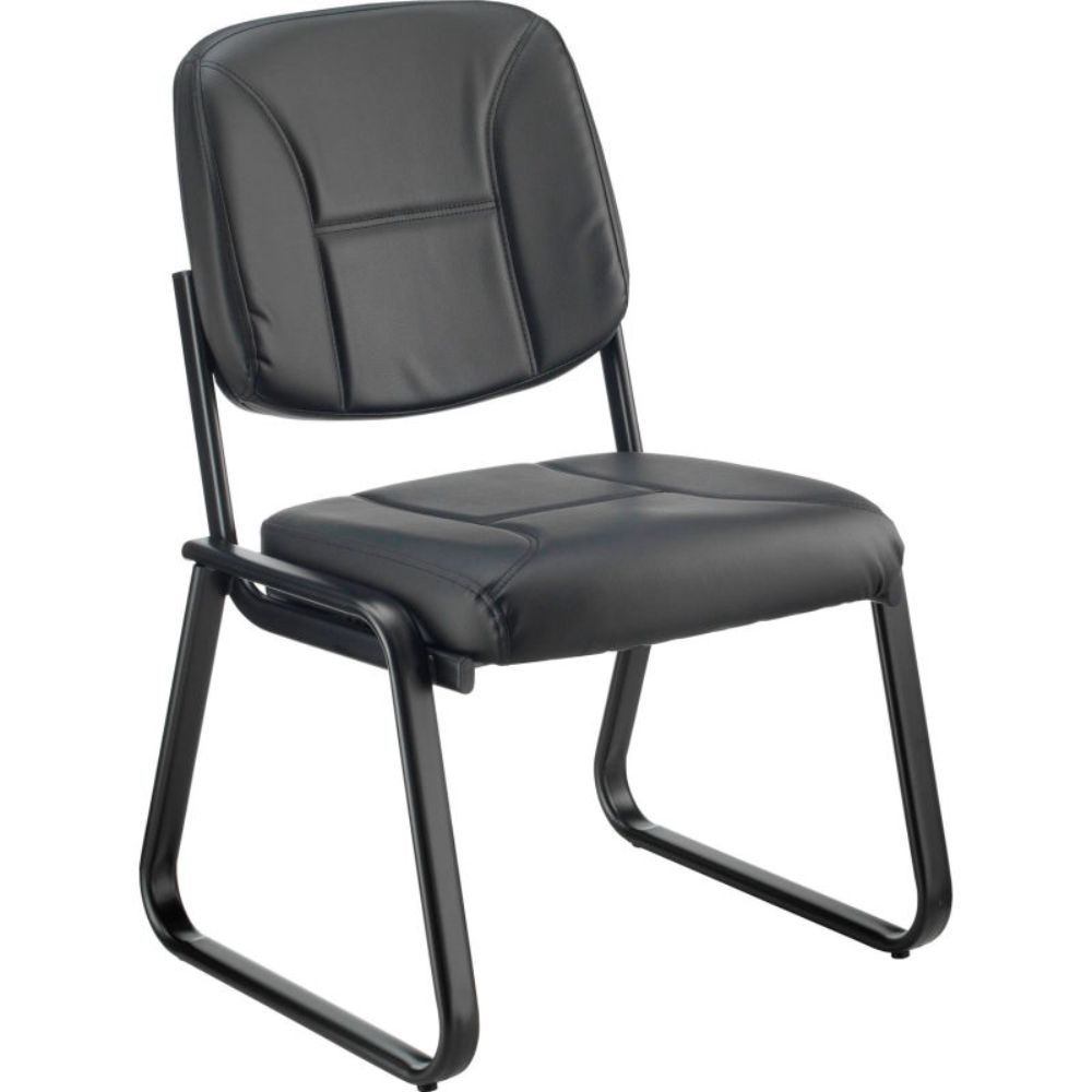Interion Armless Vinyl Reception Chair (WB695514)