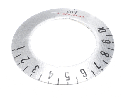 Giles 20025 Plate, Knob Dial 1-10, Ghm (GIL20025)