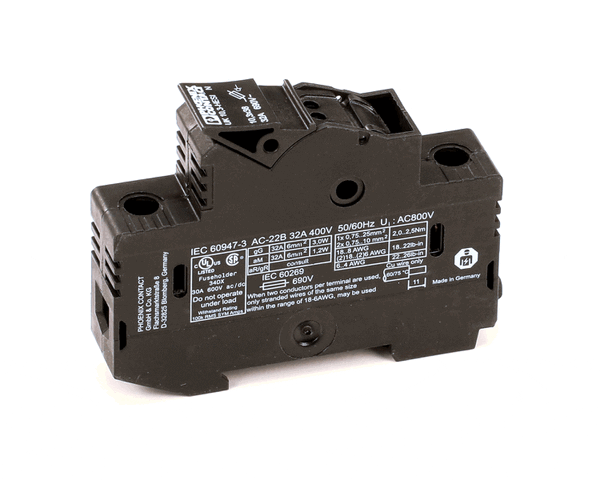 Giles 20411 Fuse Holder, Din Rail, 600V, 35A (GIL20411)