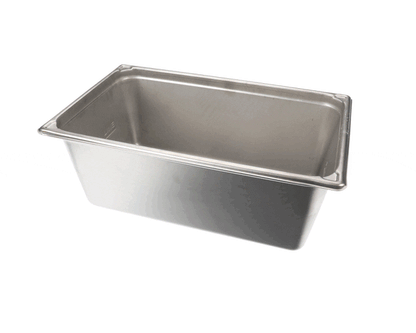 Giles 39368 Pan, Breading, Ss, 8-In, W/Hole & Emboss (GIL39368)
