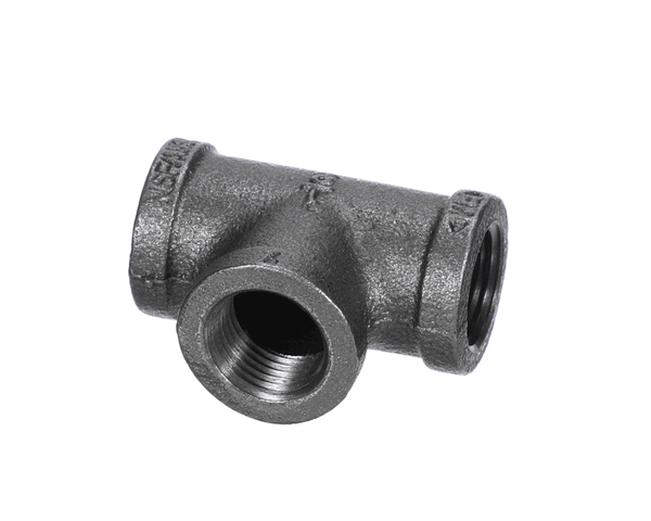 Giles 40296 Tee,1/2 Npt Black Pipe (GIL40296)