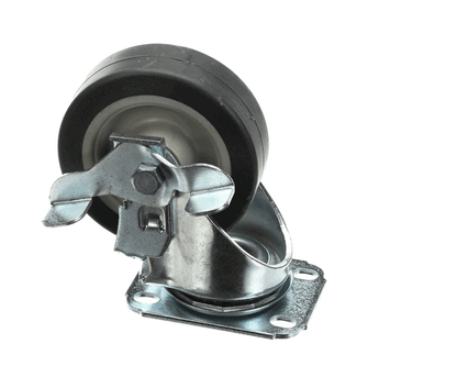 Giles 40700 Caster, 5-In, Swivel, W/Brake, Plate Mou (GIL40700)