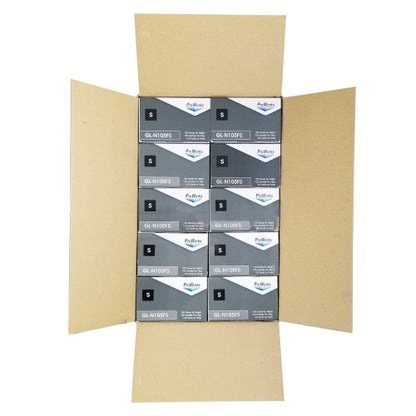 Safety Zone® Nitrile Powder Free 5.5 mil Exam Gloves, Black, Sm, Case of 1000 (SZNGL-N105FS)