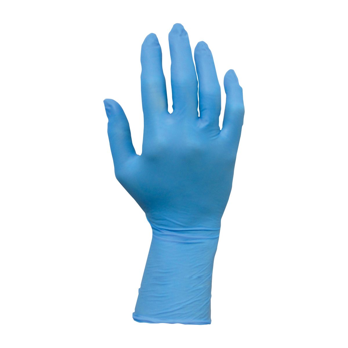 Safety Zone® Nitrile Powder Free 8 mil 12" Exam Gloves, Blue, Sm, Box of 50 (SZNGL-N108EPF-SM)