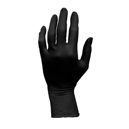 Safety Zone® Nitrile Powder Free 5 mil Exam Gloves Black Med, Case of 1000 (SZNGL-N145FM)