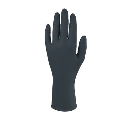 Art Noir® Nitrile Powder Free 5.5 mil Exam Gloves, Black, Lrg, Box of 100 (HOSGL-NCF235BKFL)
