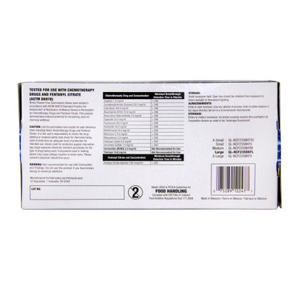 Art Noir® Nitrile Powder Free 5.5 mil Exam Gloves, Black, Lrg, Box of 100 (HOSGL-NCF235BKFL)