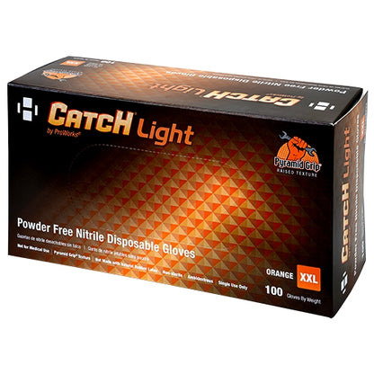 Safety Zone® Nitrile Powder Free 6 mil Gloves, Orange, 2XL, Box of 100 (SZNGL-NT106ORFXX)