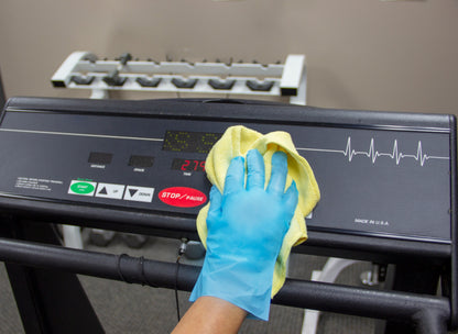 Safety Zone® Stretch Polyethylene Gloves, 2 mil, Powder-Free, 10", Blue, Large, Case of 2000 (SZNGL-SP200BL)
