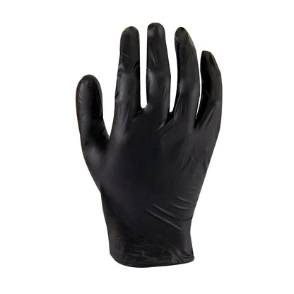 Safety Zone® Synthetic Vinyl Powder Free 4.5 mil Gloves, Black, Med, Case of 1000 (SZNGL-VN104BKFM)