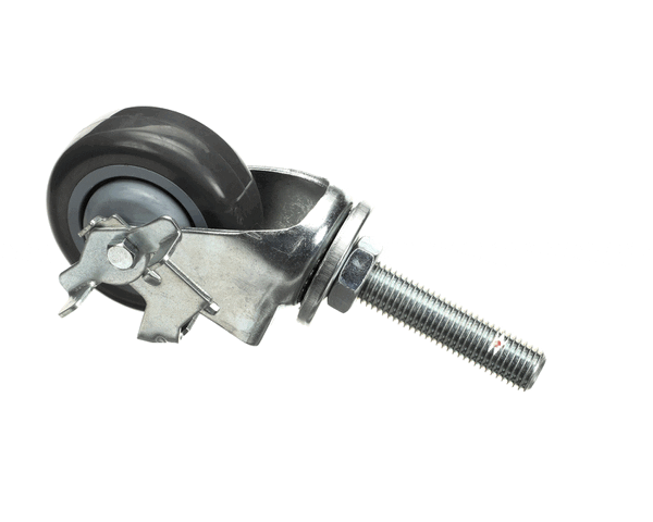 Garland GL4602571 Caster, 4 inches, Stem, Swivel, With Brake (GL4602571)