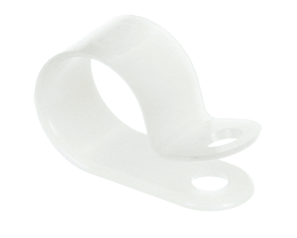 Glastender 00000001 Cable Clamp, 5/8, White Nylon (GLA00000001)