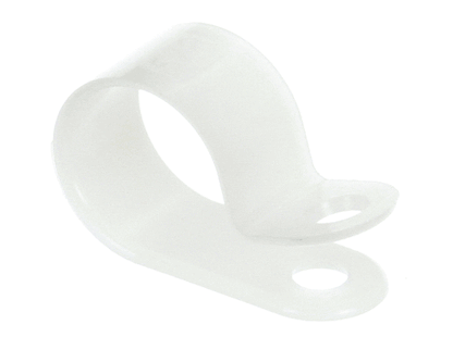 Glastender 00000001 Cable Clamp, 5/8, White Nylon (GLA00000001)