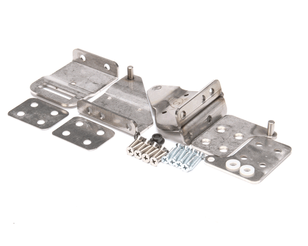 Glastender 06001376 Hinge Set And Brackets For Wood Doors, 1 (GLA06001376)