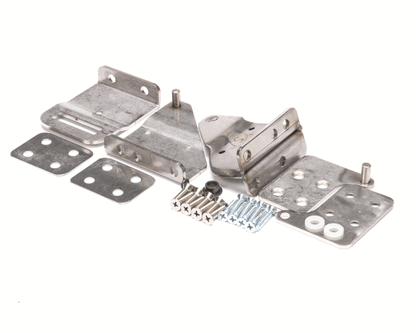 Glastender 06001376 Hinge Set And Brackets For Wood Doors, 1 (GLA06001376)