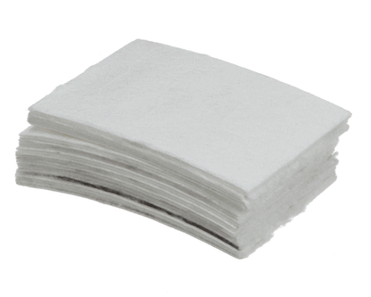 Glastender 08000128 Wicking Material, (12) 3.5 X 2.5, St24, (GLA08000128)