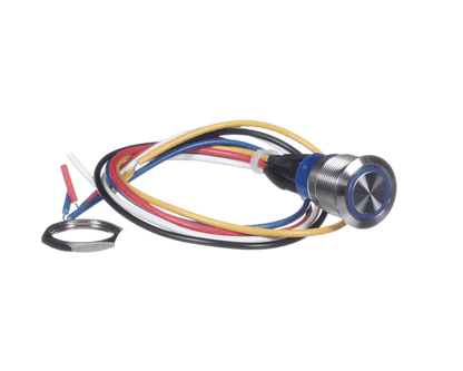 Gold Medal Products 114957 Pushbutton 24V Blue Ring 24V Blue Ring S (GLDM114957)