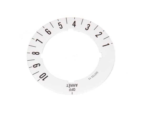 Garland G02725-13 Dial Insert (Off/1/10) (GLG02725-13)