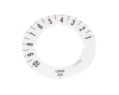 Garland G02725-13 Dial Insert (Off/1/10) (GLG02725-13)