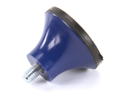 Globe GLOM115B Foot Black, M8 x 1.25 inches Stud, SCR12 (GLOM115B)